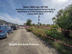 Pantelimon, teren 2002 mp deschidere 65m la 2 strazi adiacent Rascoala 1907, utilitati